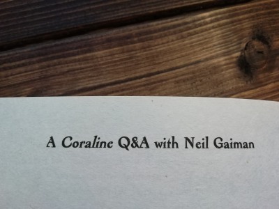A Coraline Q&A with Neil Gaiman